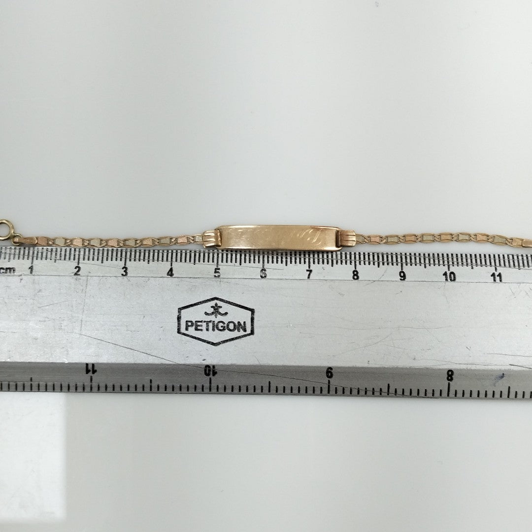ESCLAVA ORO COMBINADO 10 K 1,80 GRMS (SEMINUEVO)