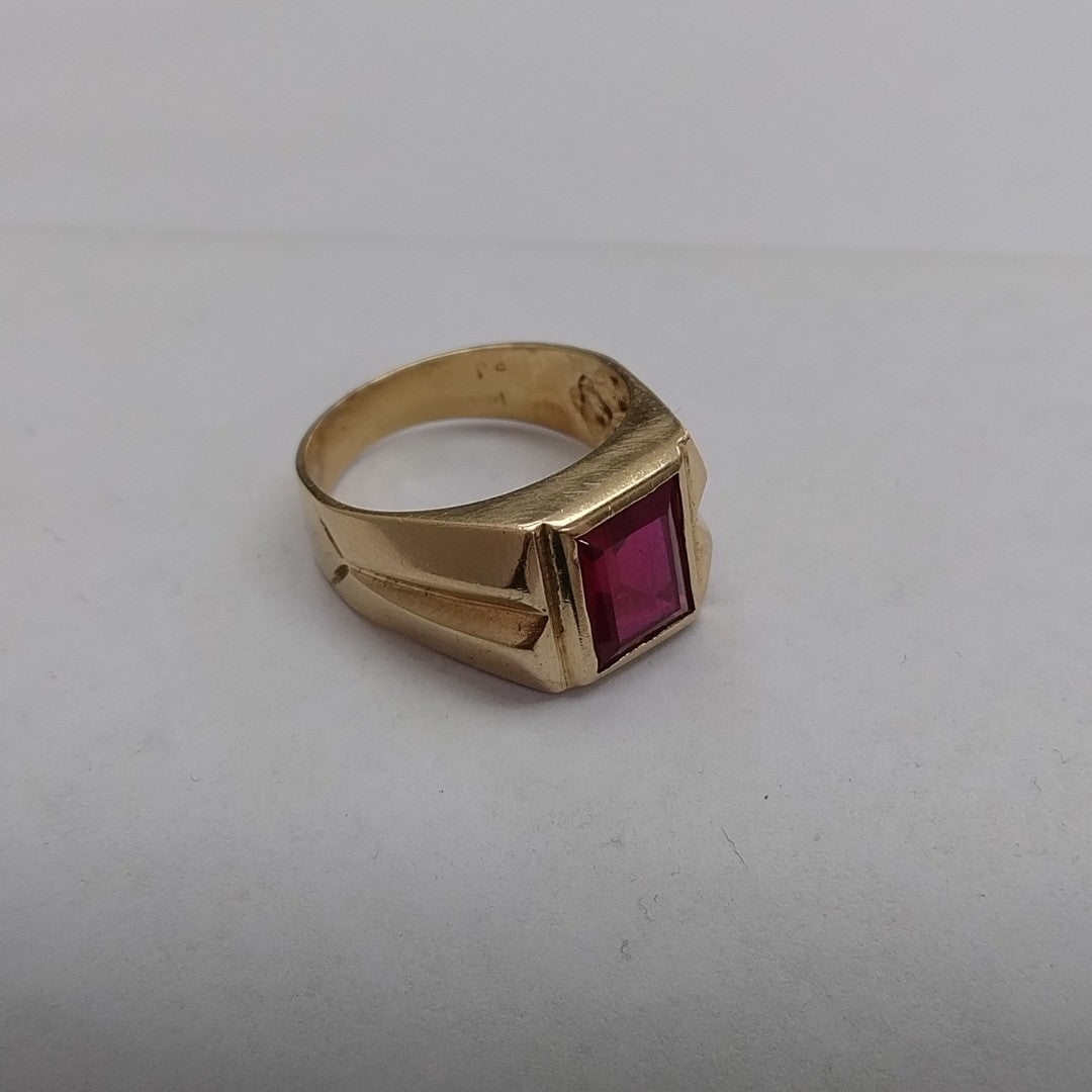 ANILLO ORO 14 K 7,80 GRMS (SEMINUEVO)