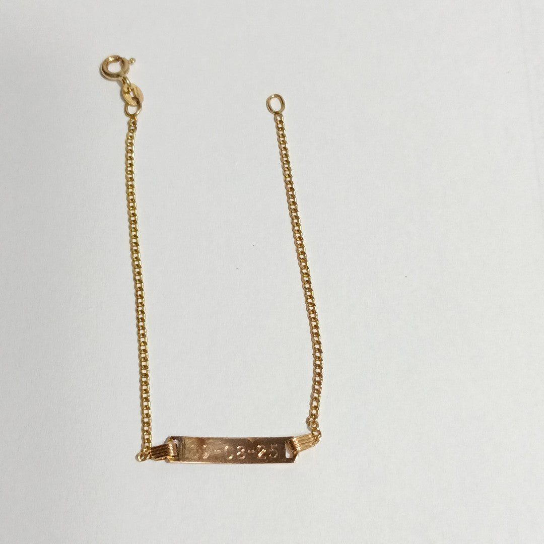 ESCLAVA ORO 10 K 1 GRMS (SEMINUEVO)