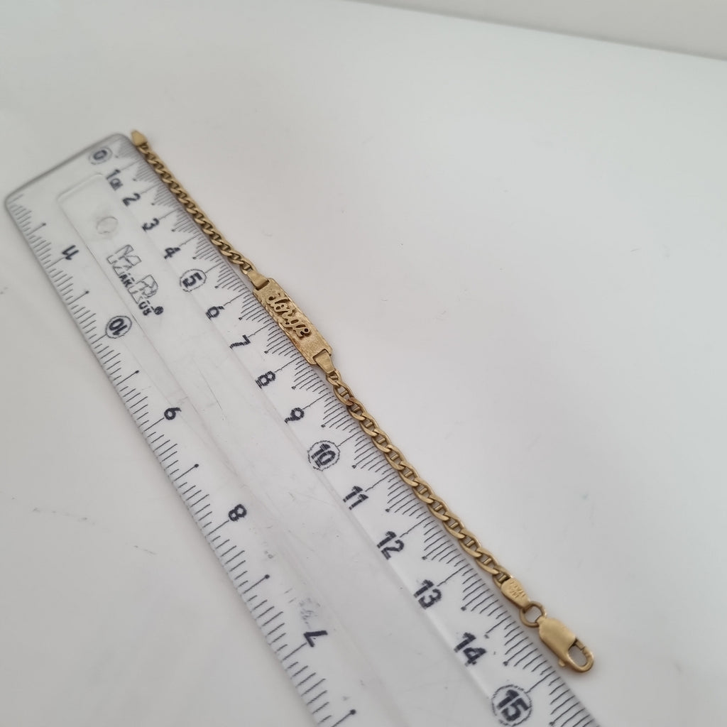 ESCLAVA ORO 10 K 3.6 GRMS (SEMINUEVO)