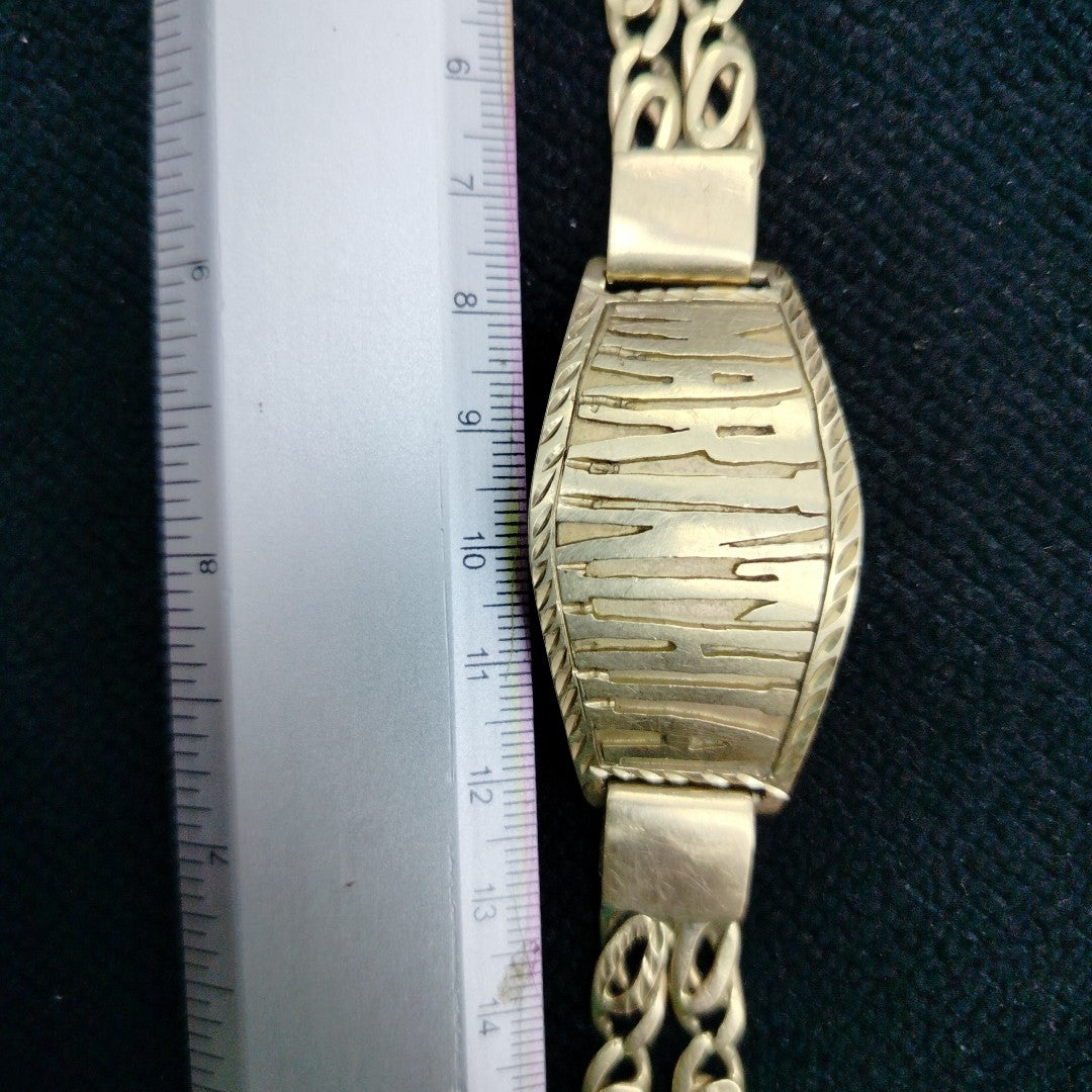 ESCLAVA ORO 10 K 39.3 GRMS (SEMINUEVO)
