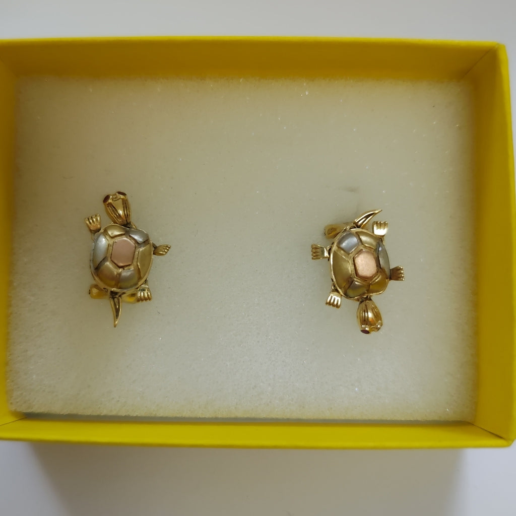 ARETES PAR ORO 14 K 5.3 GRMS (SEMINUEVO)