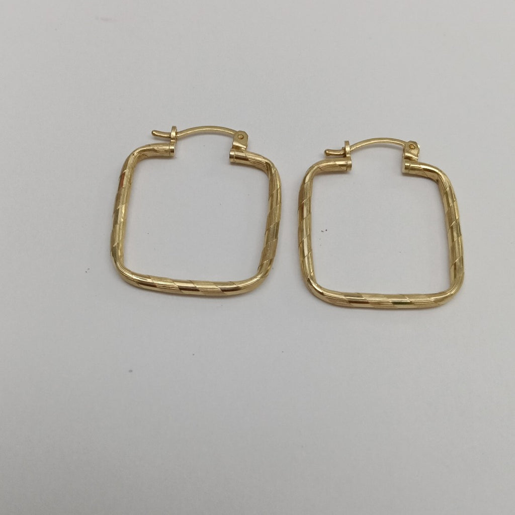 ARRACADAS PAR ORO 14 K 2,60 GRMS (SEMINUEVO)
