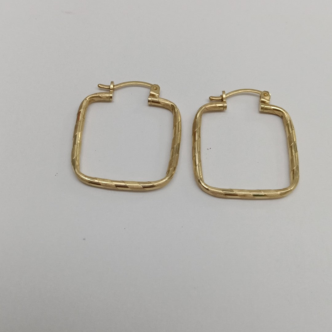ARRACADAS PAR ORO 14 K 2,60 GRMS (SEMINUEVO)