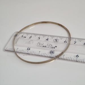 PULSERA RIGIDA ORO 8 K 3.9 GRMS (SEMINUEVO)