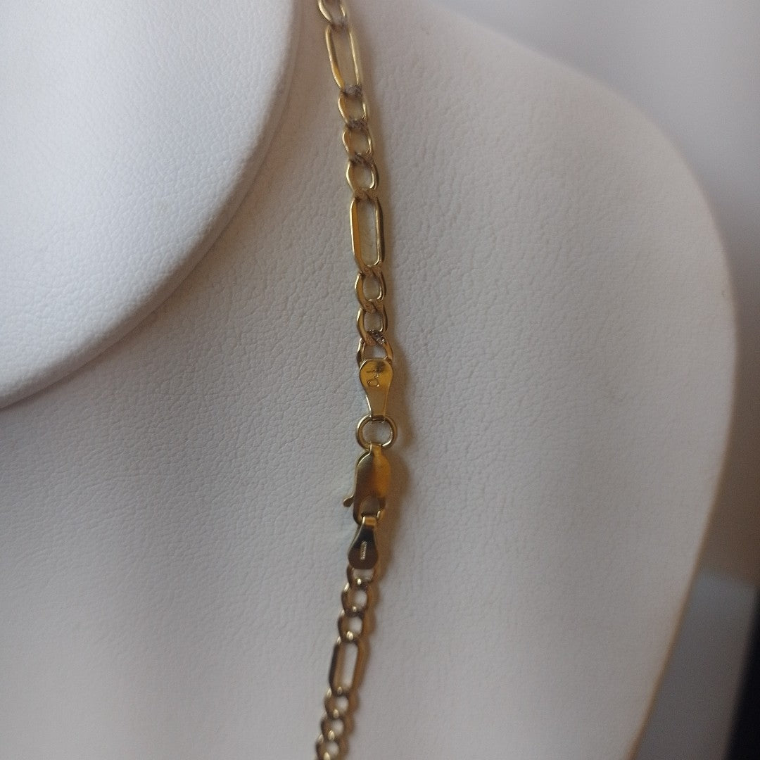 CADENA ORO, RODIADO 14 K 4.6 GRMS (SEMINUEVO)