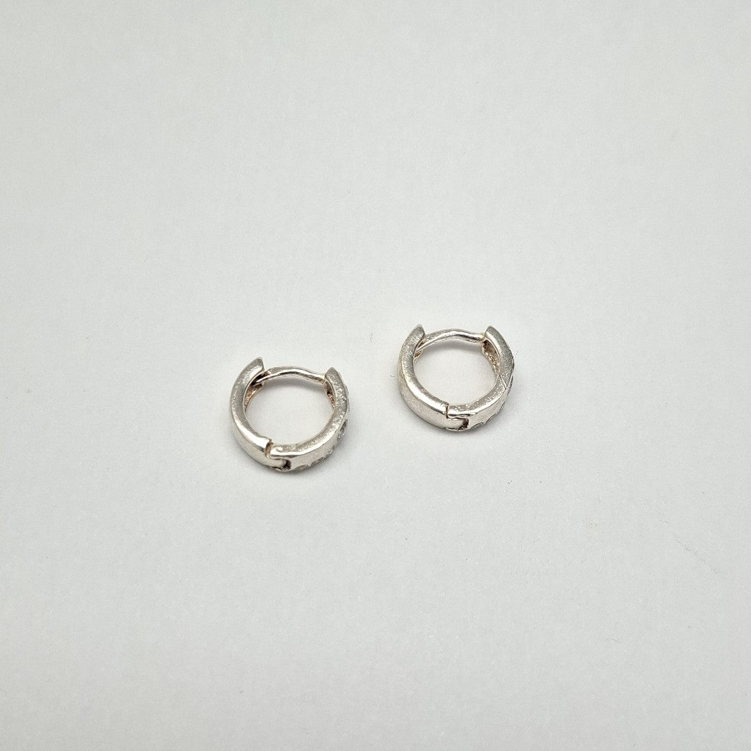 ARRACADAS C/CIRCONIAS PLATA .925 2.1 GR (NUEVO)