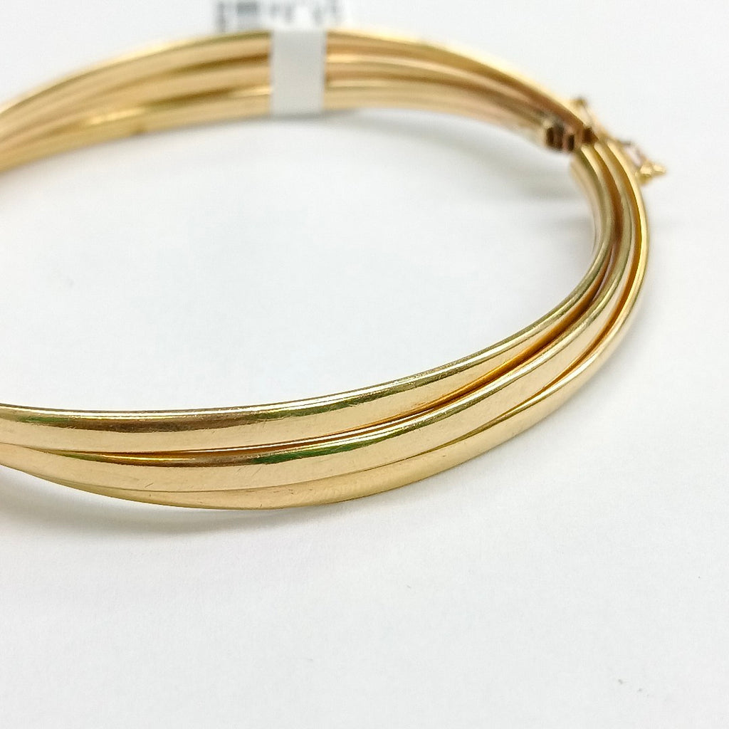 PULSERA RIGIDA ORO 14 K 12,30 GRMS (SEMINUEVO)