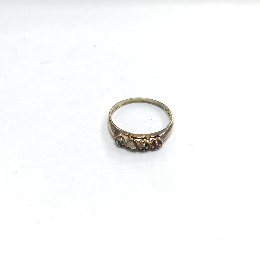 ANILLO ORO 10 K 1,50 GRMS (SEMINUEVO)