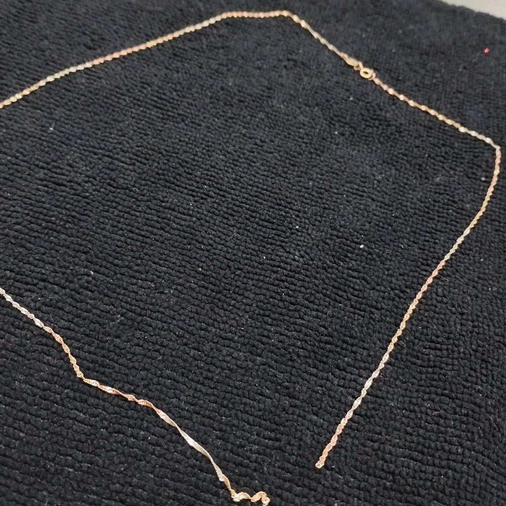CADENA ORO COMBINADO 10 K 1 GRMS (SEMINUEVO)