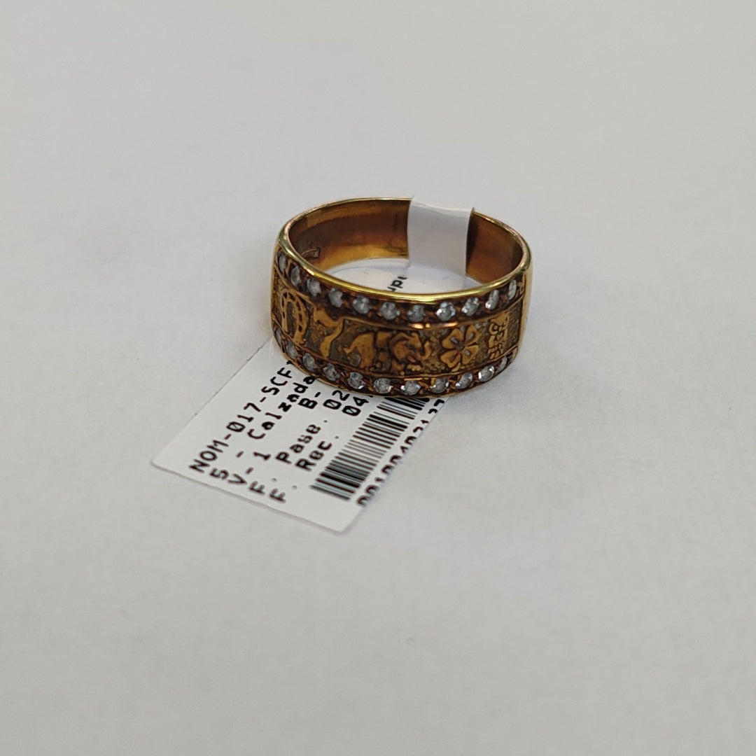 ANILLO ORO 14 K 5,10 GRMS (SEMINUEVO)