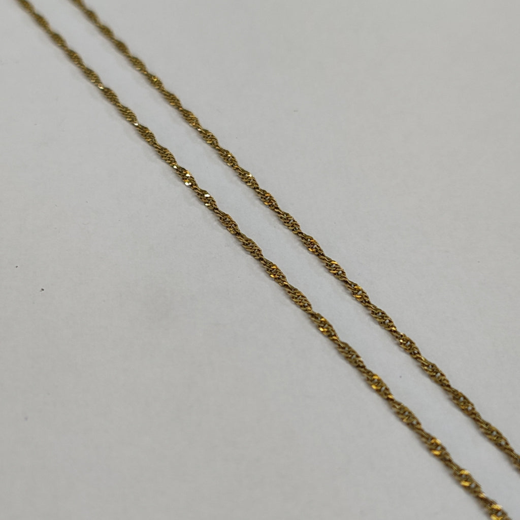 CADENA ORO 10 K 3.1 GRMS (SEMINUEVO)