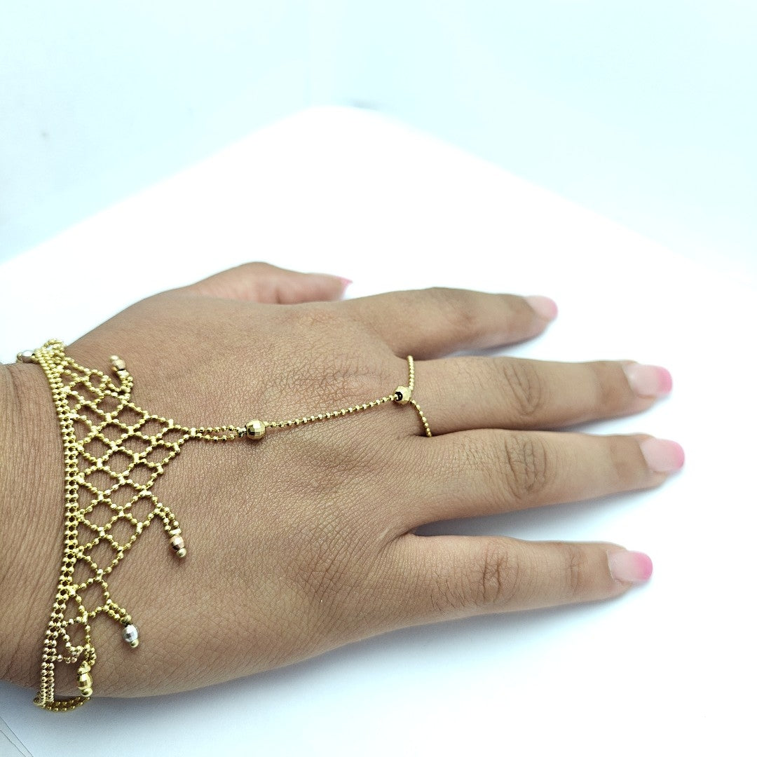 PULSERA ORO, ORO COMBINADO 14 K 6 GRMS (SEMINUEVO)