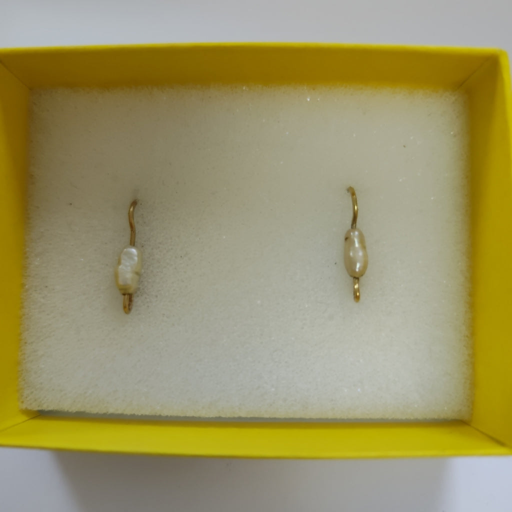 ARETES PAR ORO 10 K 1.1 GRMS (SEMINUEVO)