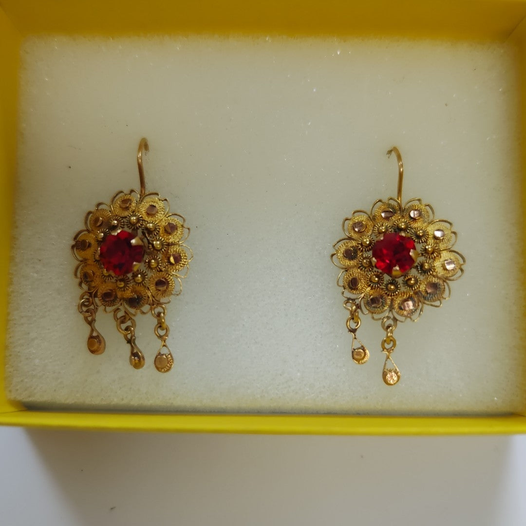 ARETES PAR ORO 10 K 4,70 GRMS (SEMINUEVO)
