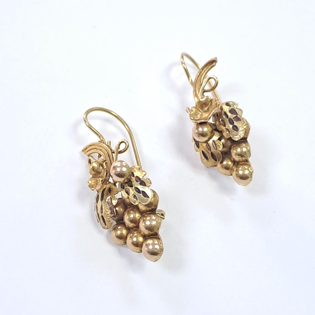 ARETES PAR ORO 8 K 3.9 GRMS (SEMINUEVO)