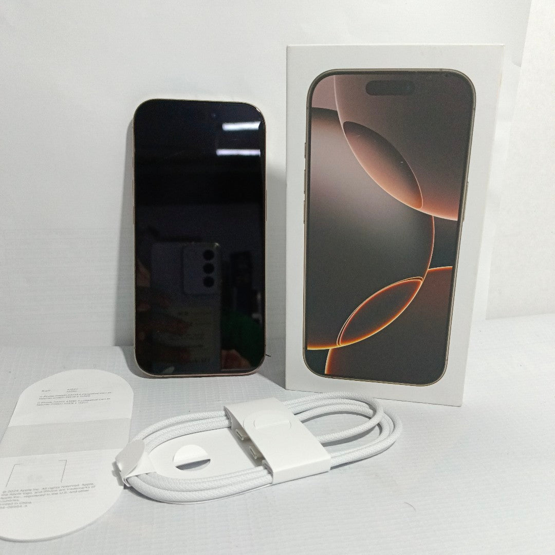 CELULAR APPLE IPHONE 16 PRO A3292 (2024) 256 GB 8 GB RAM (SEMINUEVO)