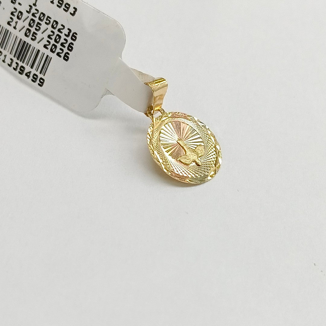 MEDALLA RELIGIOSA ORO 14 K 0,50 GRMS (SEMINUEVO)