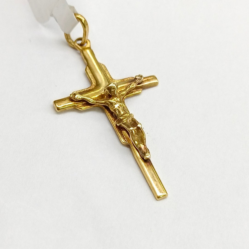 CRUCIFIJO ORO 18 K 3,80 GRMS (SEMINUEVO)