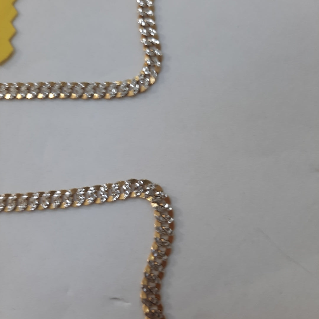 CADENA ORO, RODIADO 14 K 13.3 GRMS (SEMINUEVO)