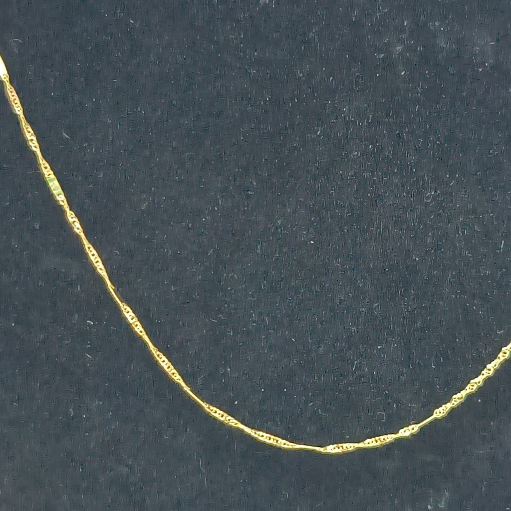 CADENA ORO 10 K 0.6 GRMS (SEMINUEVO)
