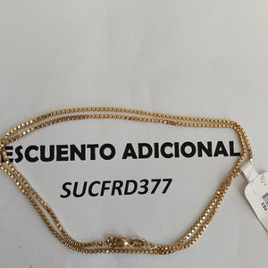 CADENA VENECIANA 7.1G 50 CM (NUEVO)