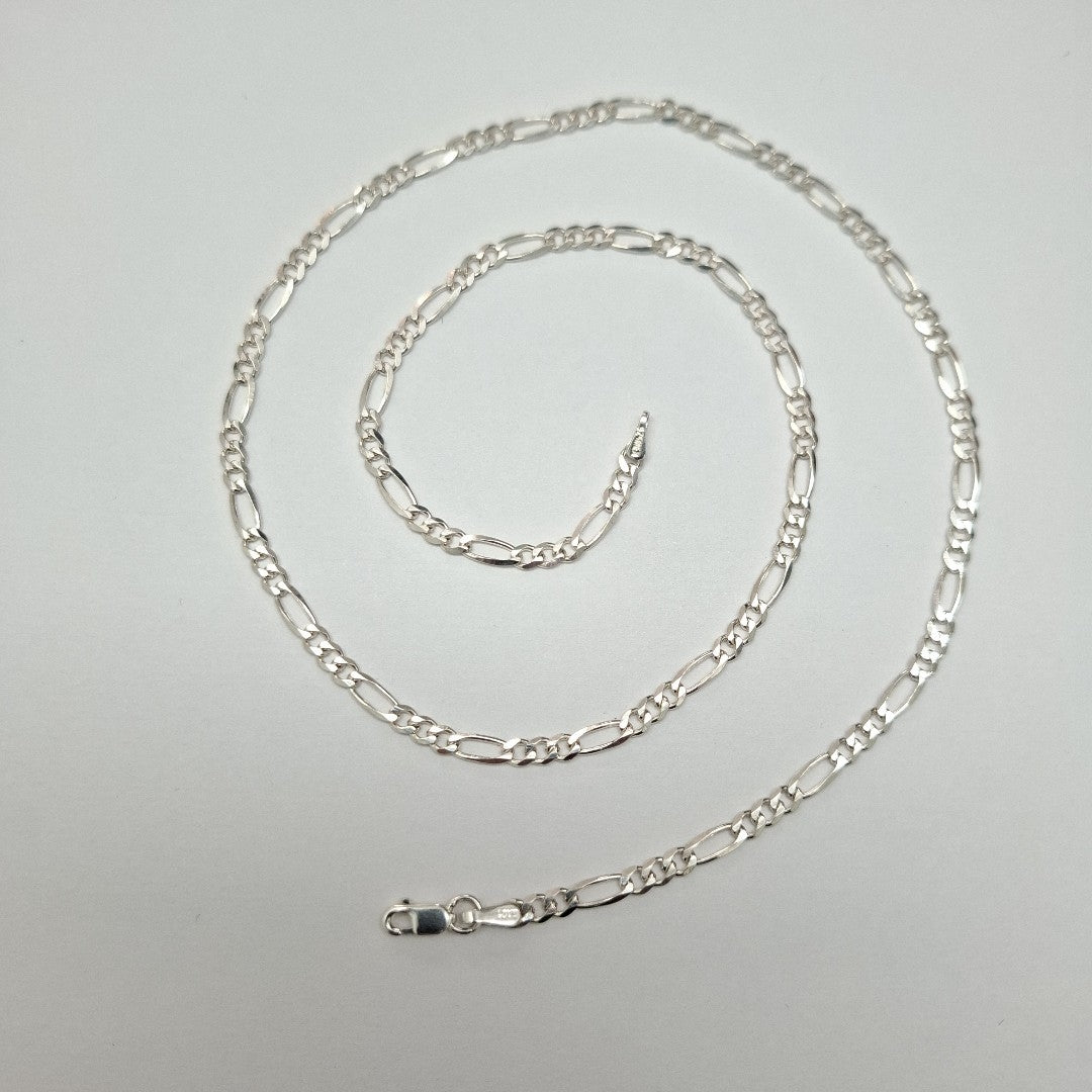 CADENA TEJIDO 3X1 PLATA .925 50 CM 6.8 GR (NUEVO)