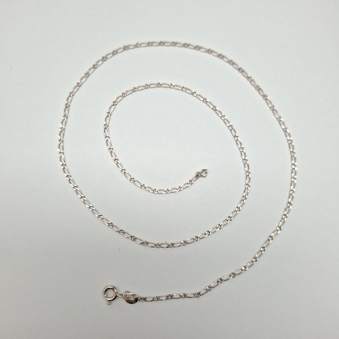 CADENA TEJIDO 1X1 PLATA .925 55 CM 3.2 GR (NUEVO)