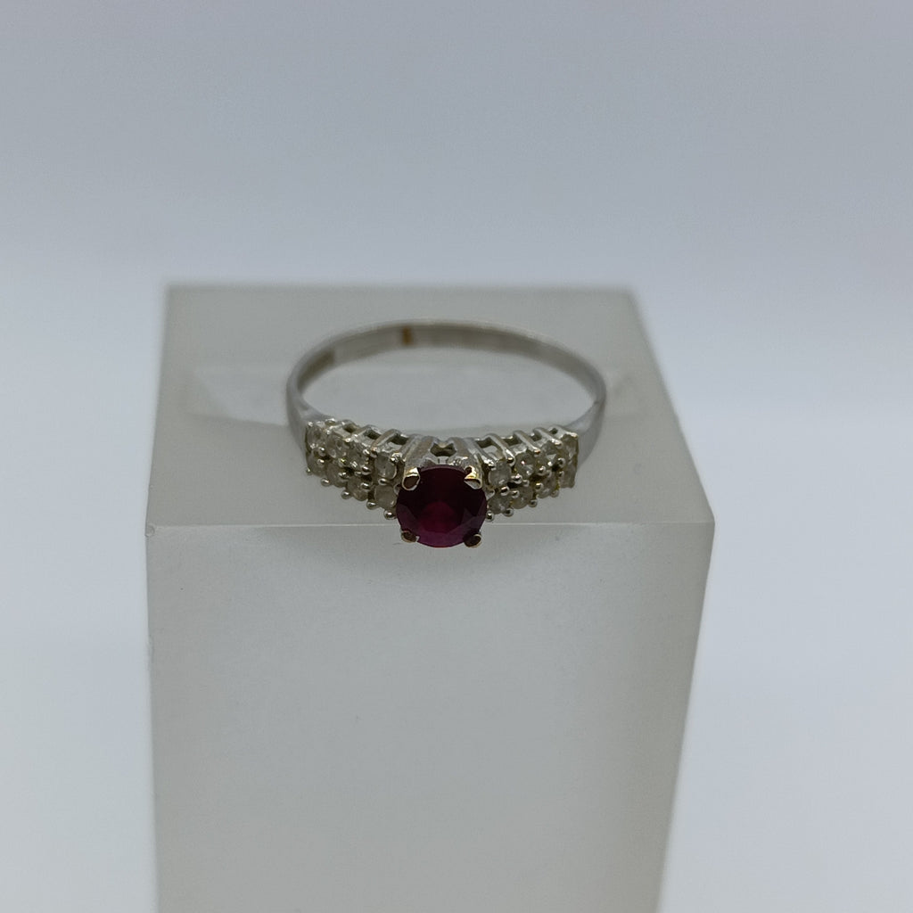 ANILLITO ORO BLANCO 14 K 2,00 GRMS (SEMINUEVO)