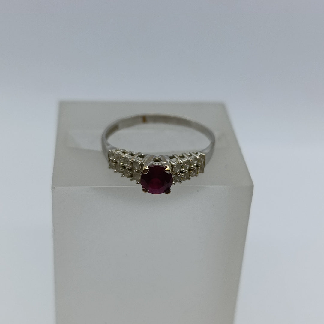 ANILLITO ORO BLANCO 14 K 2,00 GRMS (SEMINUEVO)