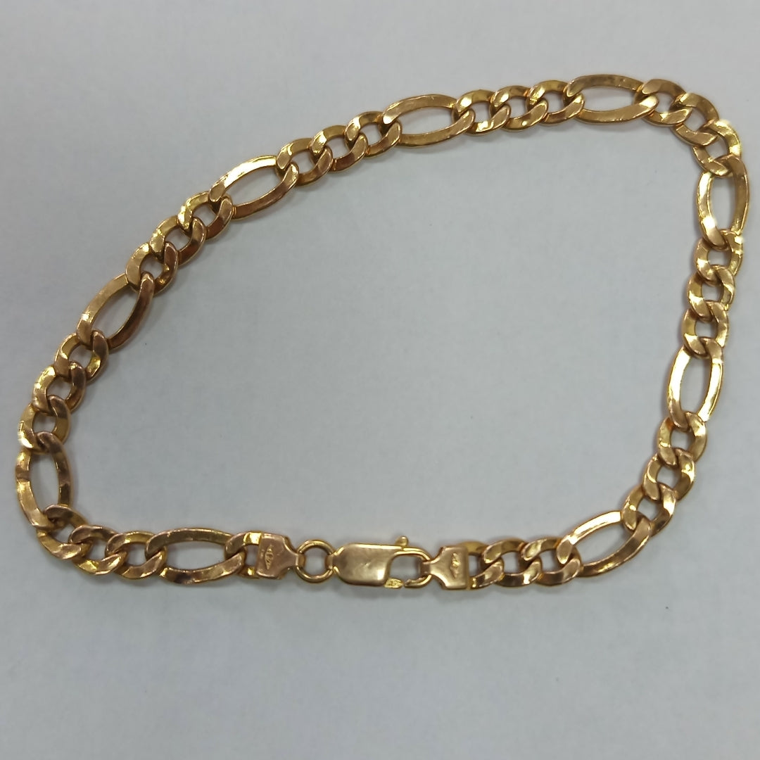 PULSERA ORO 14 K 4.6 GRMS (SEMINUEVO)