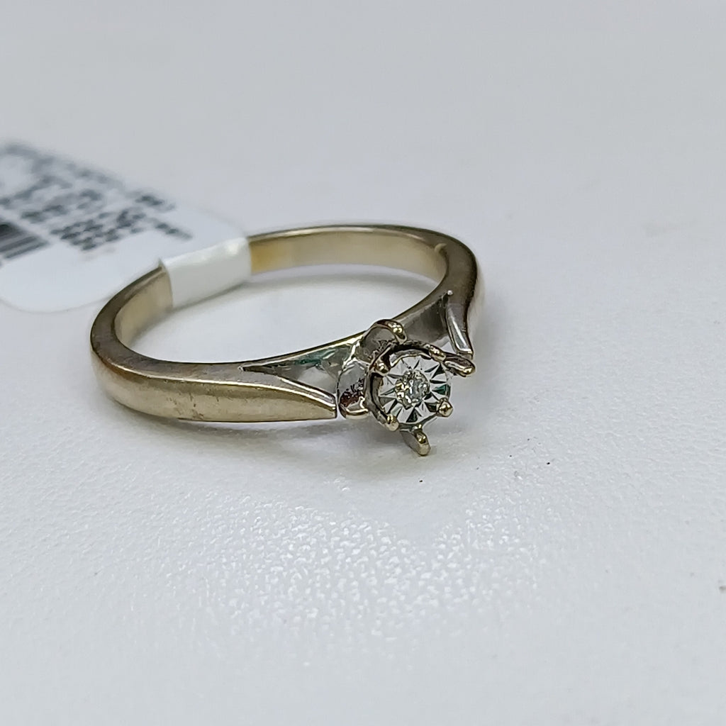 ANILLITO ORO BLANCO 14 K 3 GRMS (SEMINUEVO)