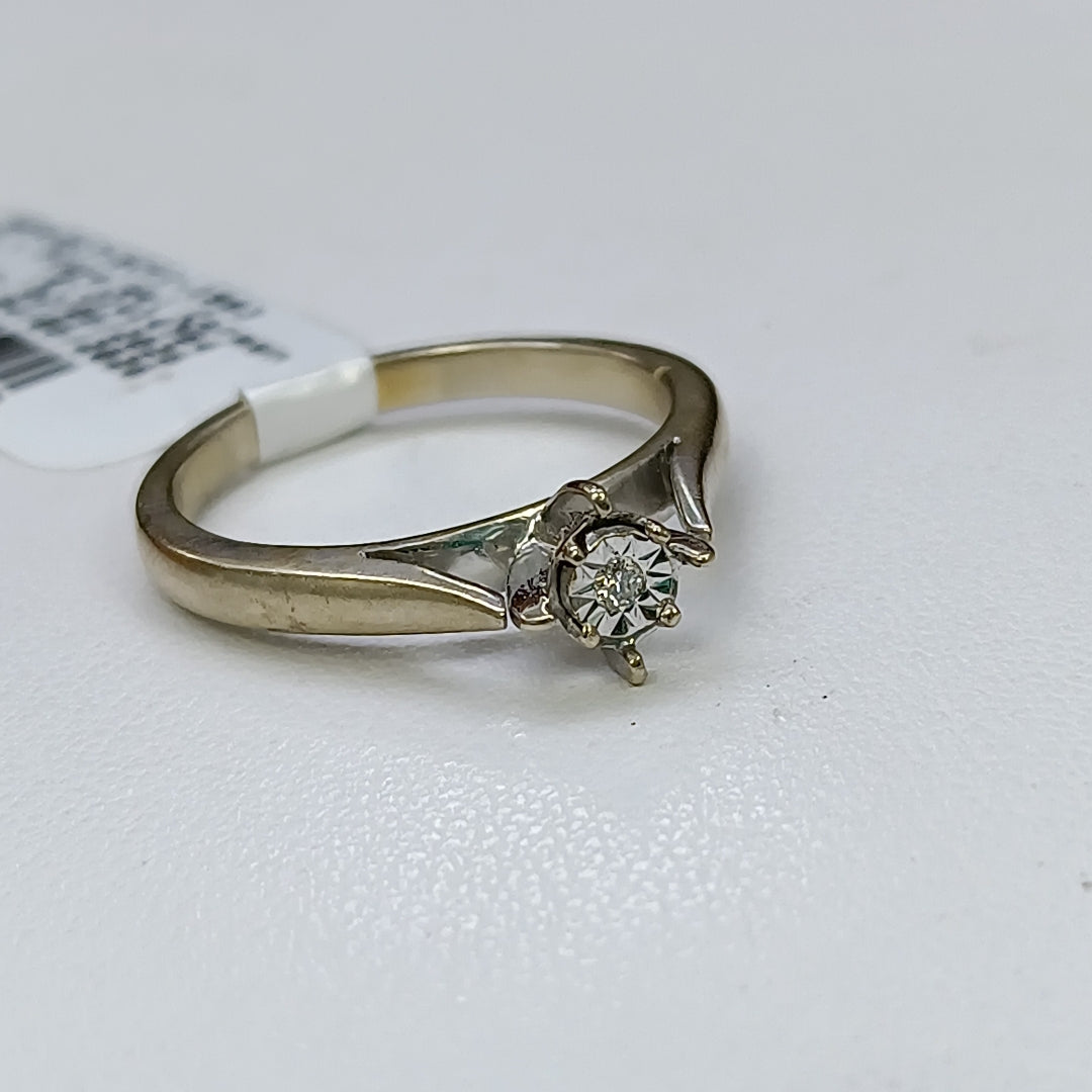 ANILLITO ORO BLANCO 14 K 3 GRMS (SEMINUEVO)