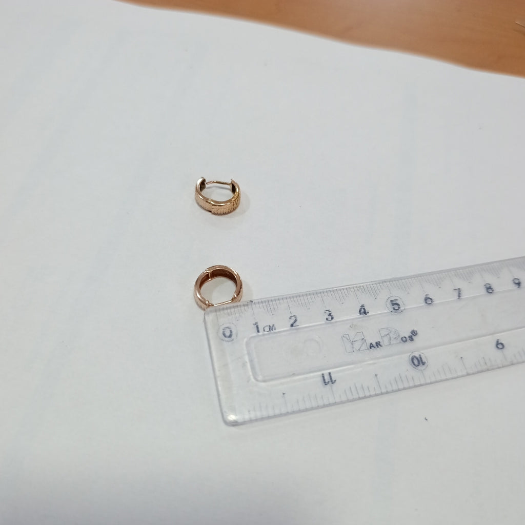 ARETES PAR ORO 10 K 1,20 GRMS (SEMINUEVO)