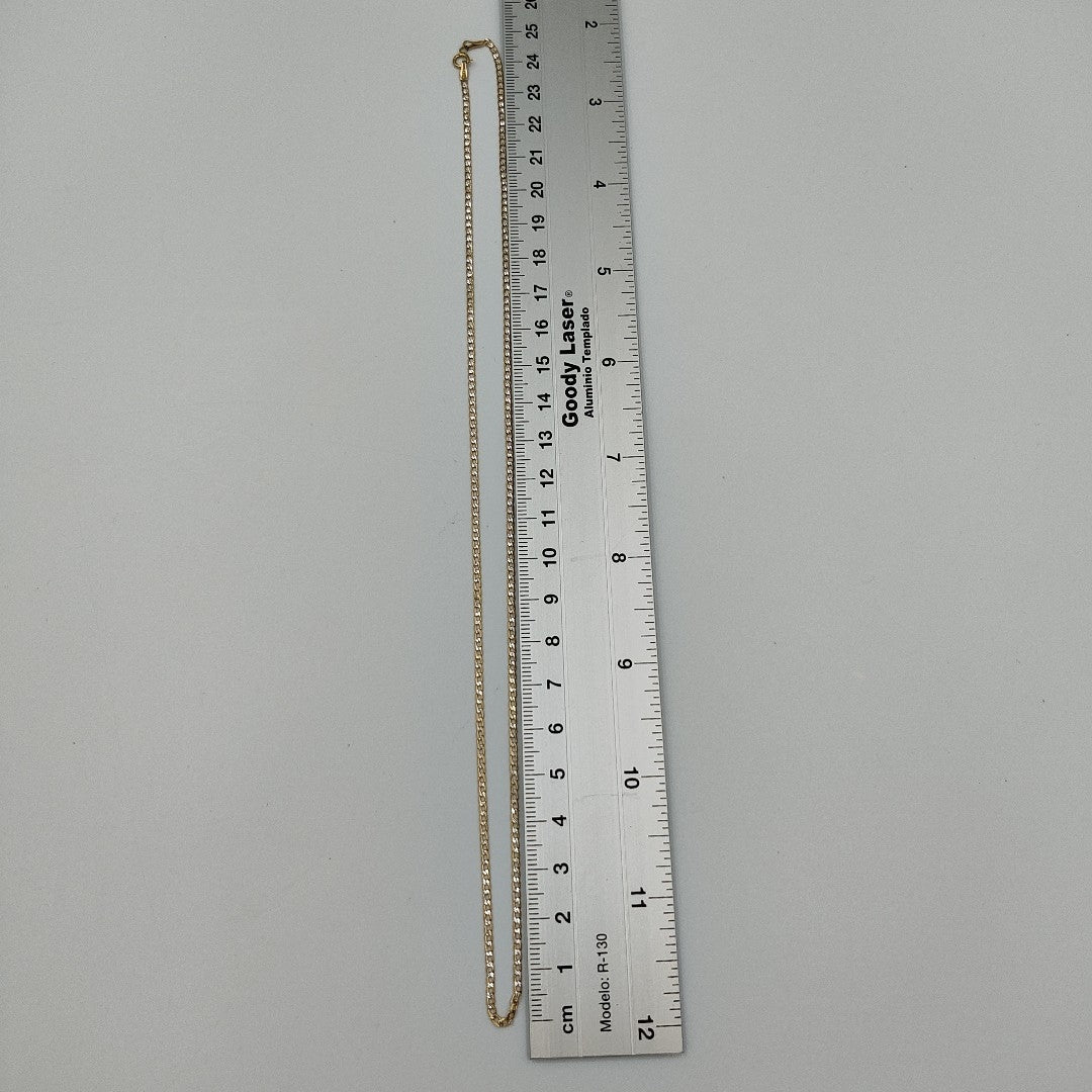 CADENA ORO,RODIADO 14 K 3,00 GRMS (SEMINUEVO)
