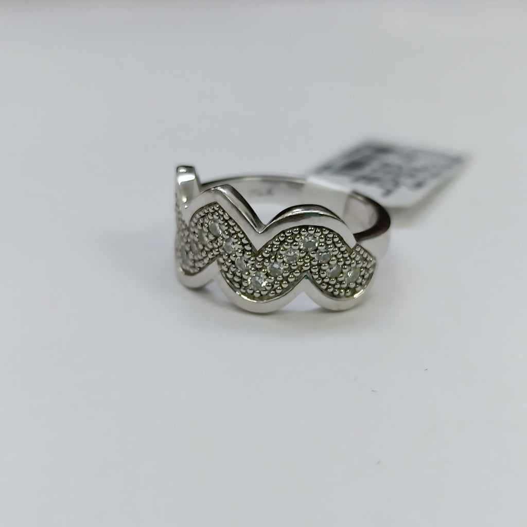 ANILLITO ORO BLANCO 14 K 7.1 GRMS (SEMINUEVO)