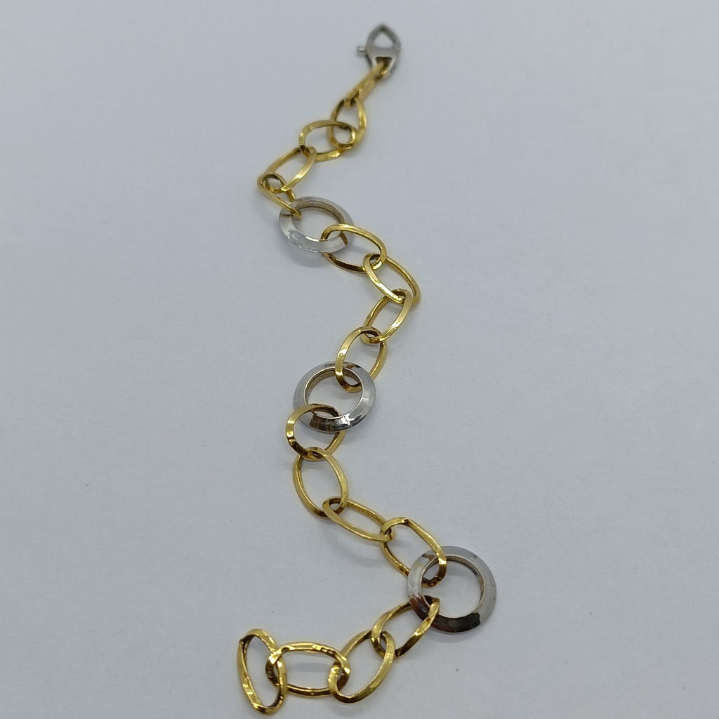 PULSERA ORO,ORO BLANCO 18 K 4,20 GRMS (SEMINUEVO)