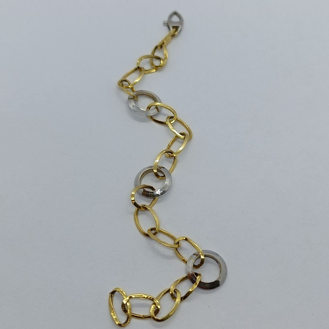PULSERA ORO,ORO BLANCO 18 K 4,20 GRMS (SEMINUEVO)