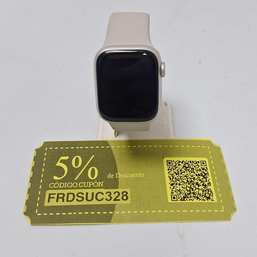 SMARTWATCH APPLE SERIES 7 ALUMINIO A2473 41 MM GPS (SEMINUEVO)
