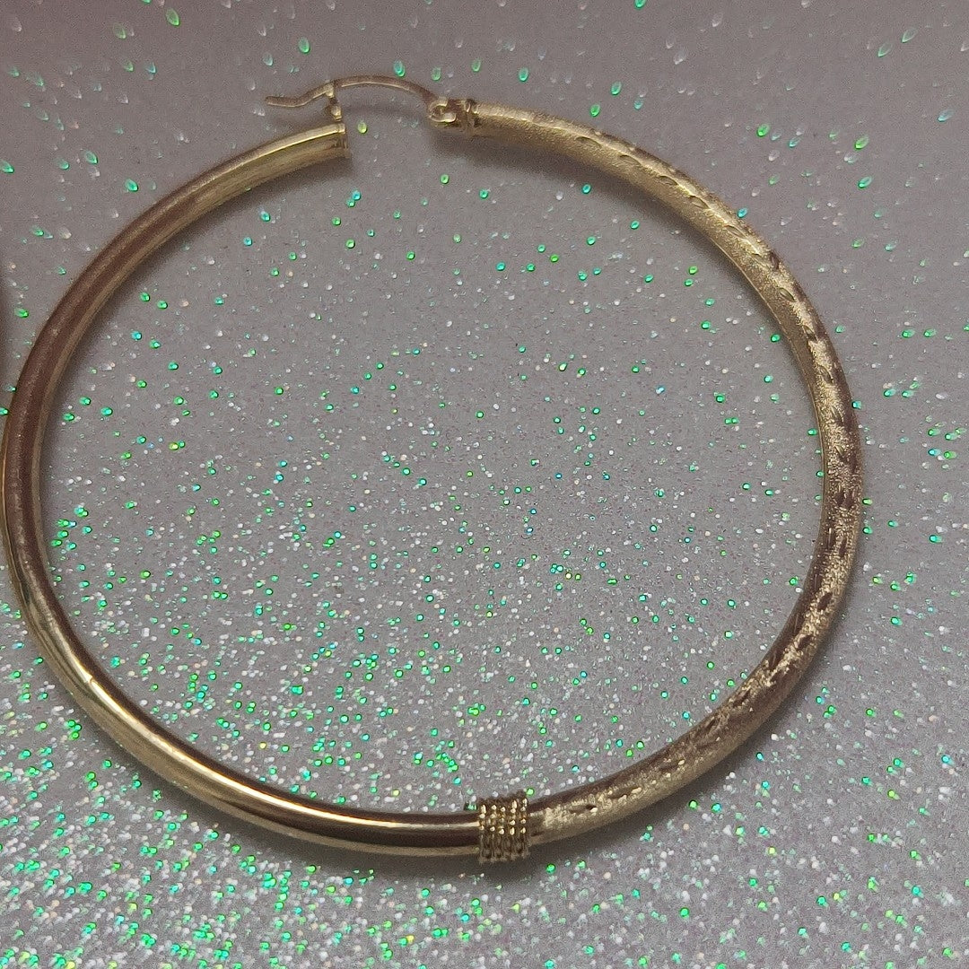ARRACADAS PAR ORO 14 K 5,70 GRMS (SEMINUEVO)