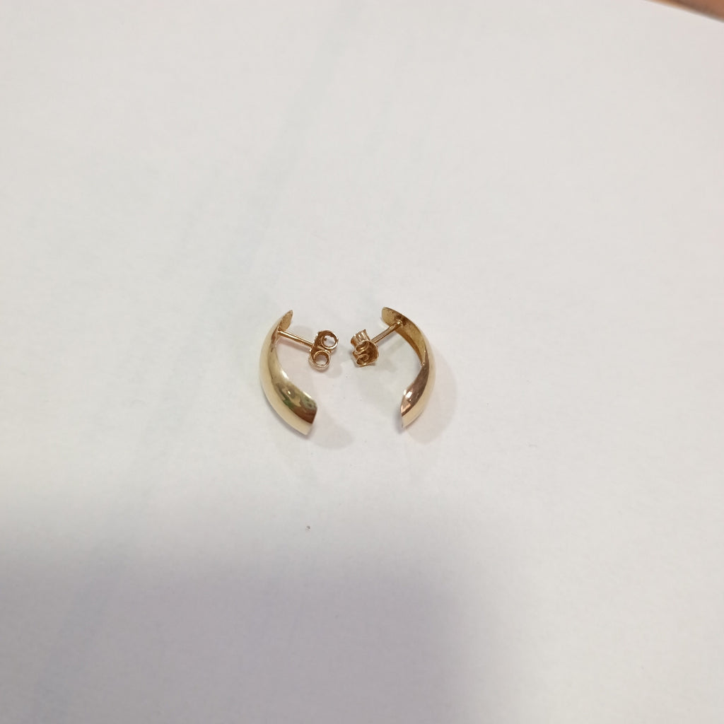 ARETES PAR ORO 14 K 1.4 GRMS (SEMINUEVO)