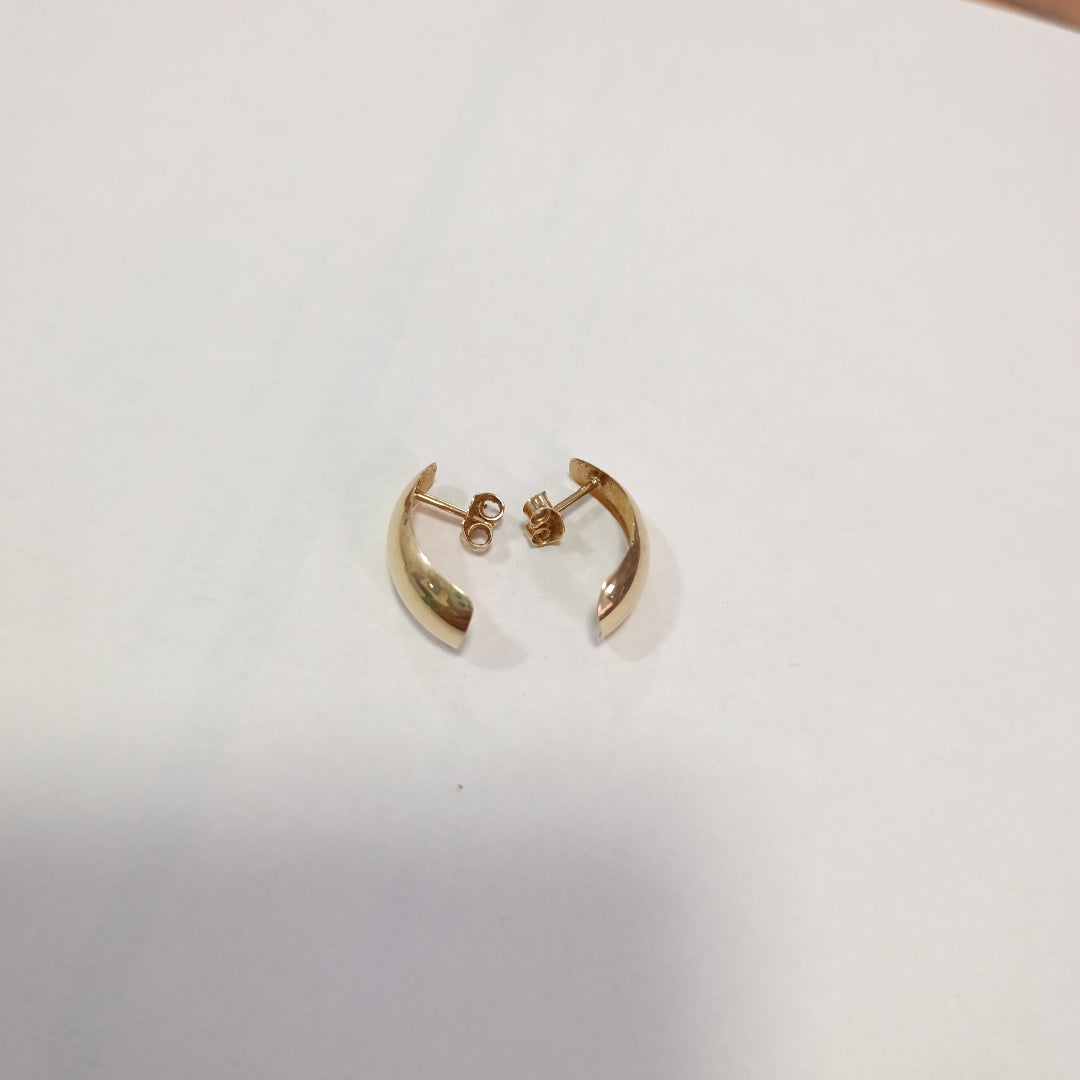 ARETES PAR ORO 14 K 1.4 GRMS (SEMINUEVO)