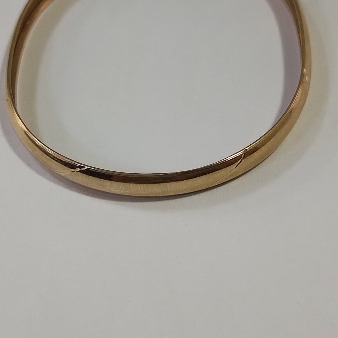 PULSERA RIGIDA ORO 14 K 5.9 GRMS (SEMINUEVO)