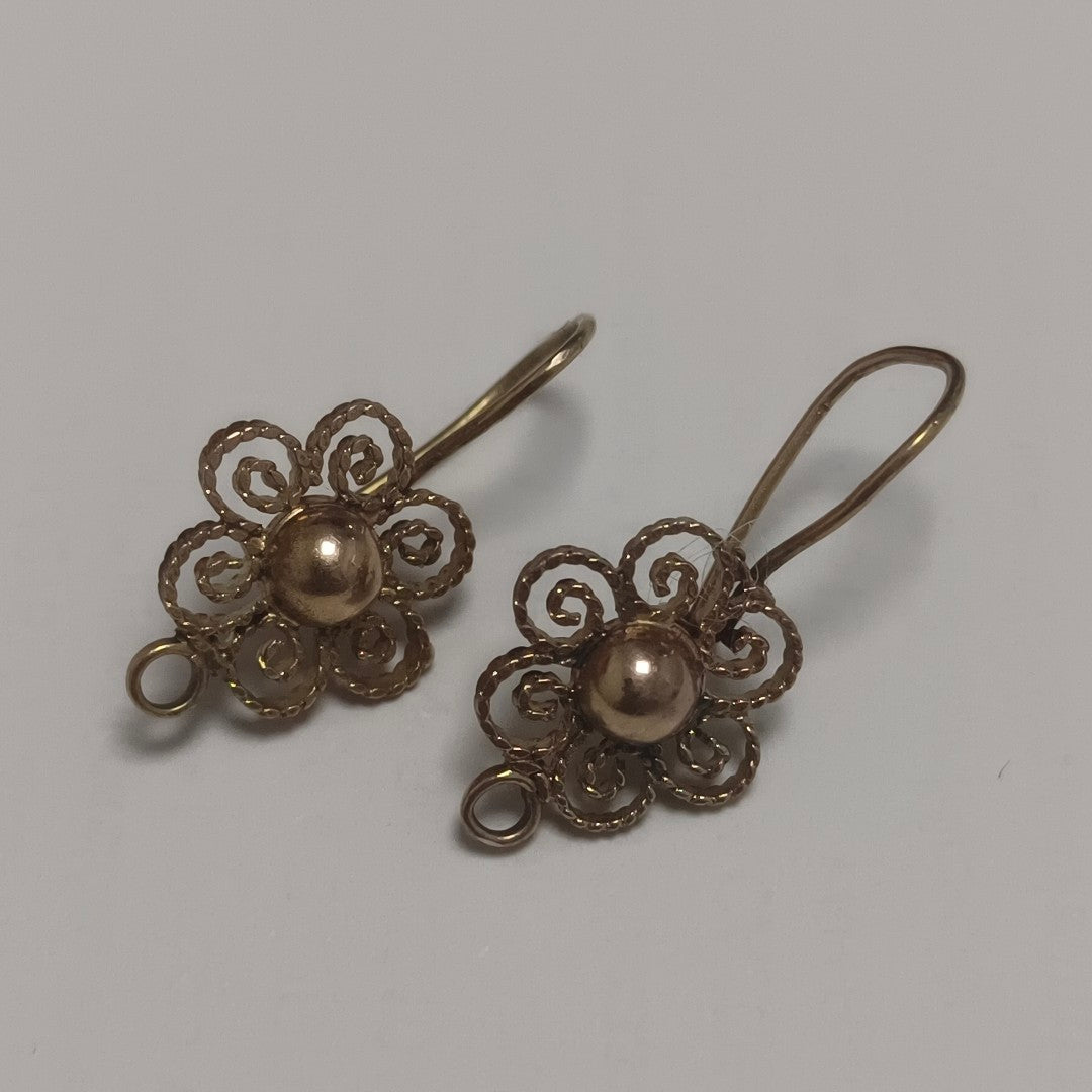 ARETES PAR ORO 10 K 1,50 GRMS (SEMINUEVO)