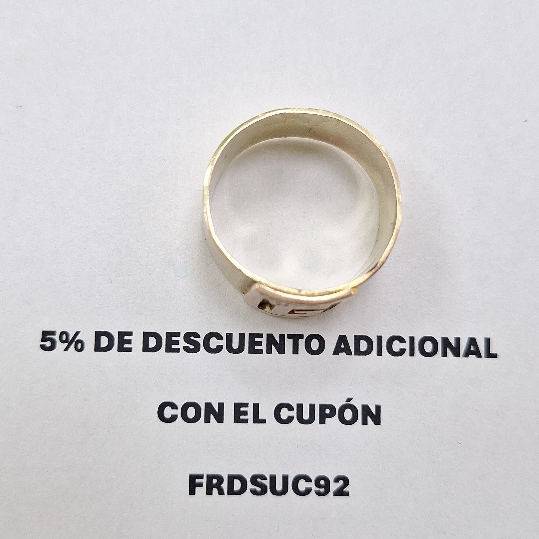 ANILLO ORO 10 K 5.8 GRMS (SEMINUEVO)