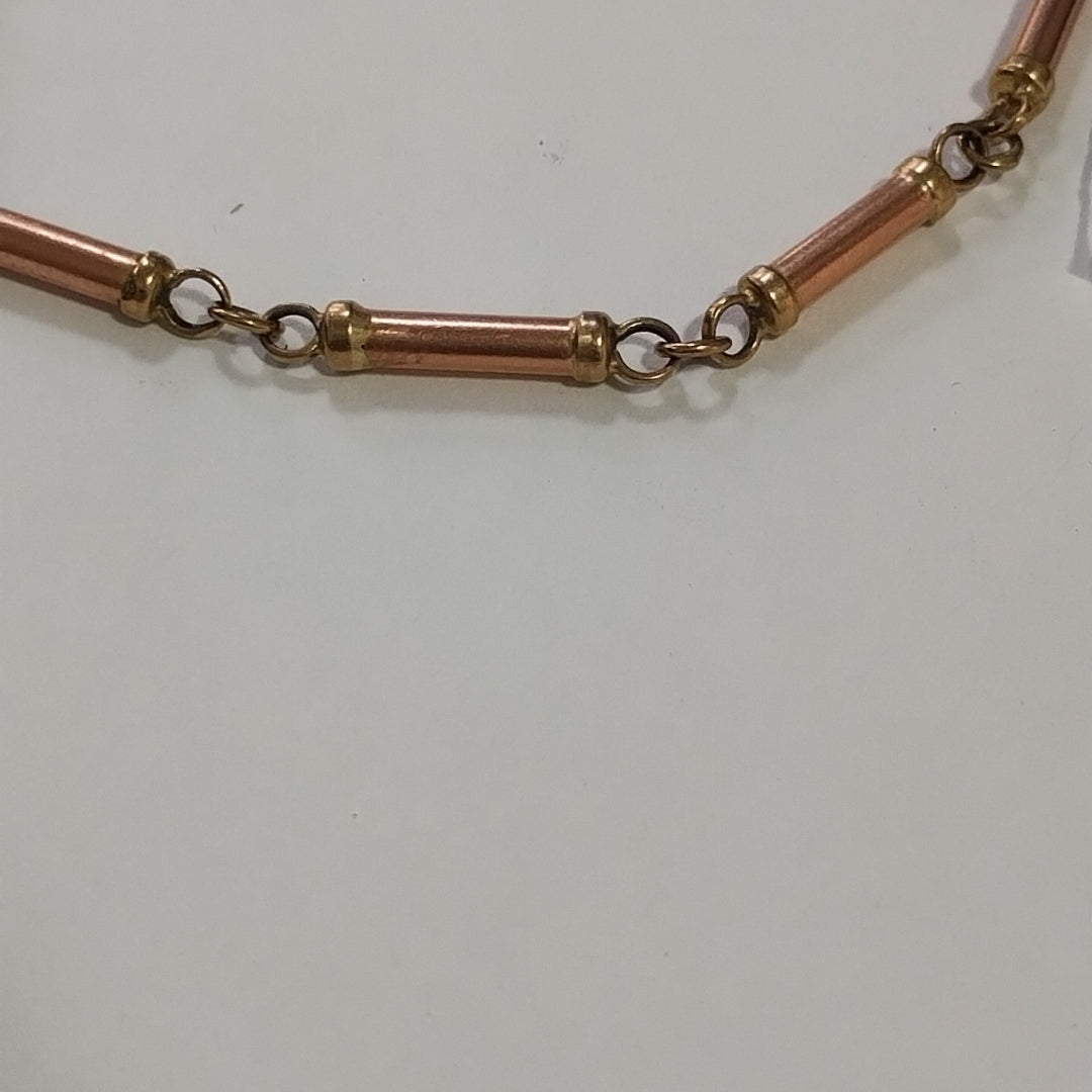 PULSERA ORO COMBINADO 10 K 4,60 GRMS (SEMINUEVO)