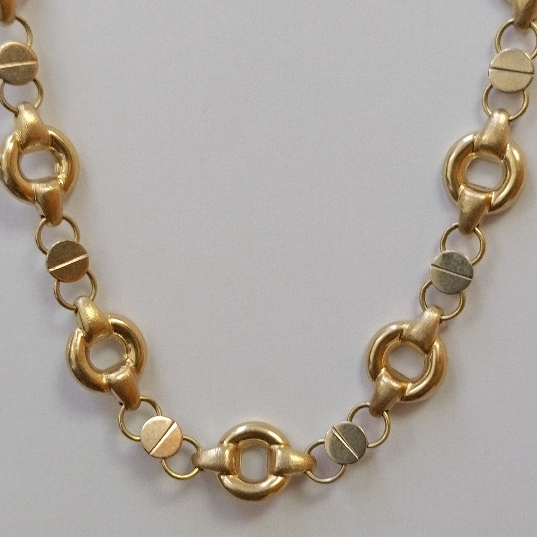 GARGANTILLA ORO 14 K 19.1 GRMS (SEMINUEVO)