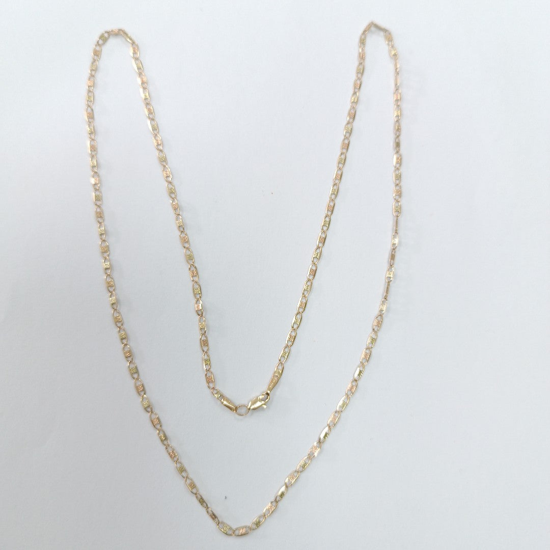 CADENA ORO,ORO COMBINADO 14 K 3,60 GRMS (SEMINUEVO)