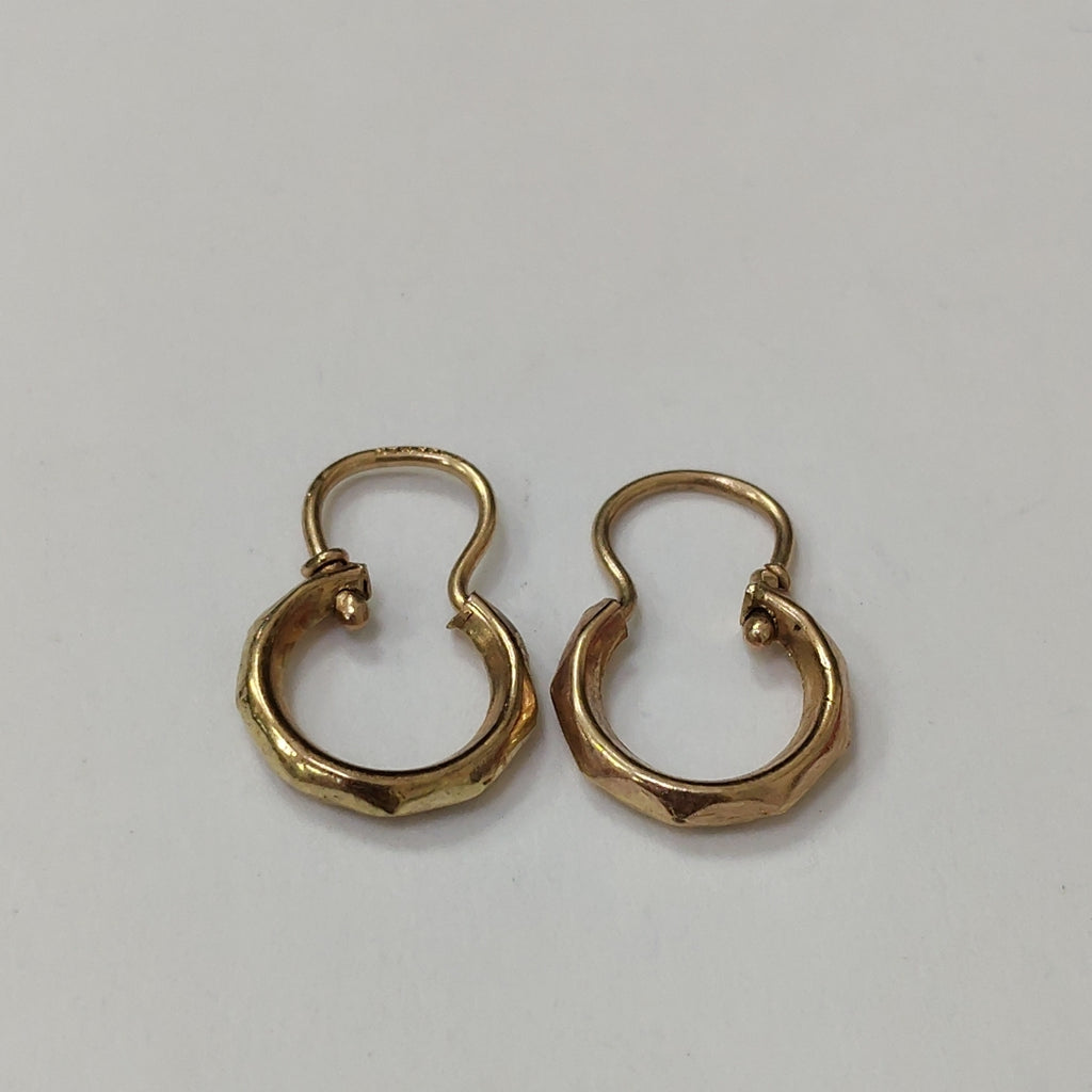ARRACADAS PAR ORO 10 K 1 GRMS (SEMINUEVO)