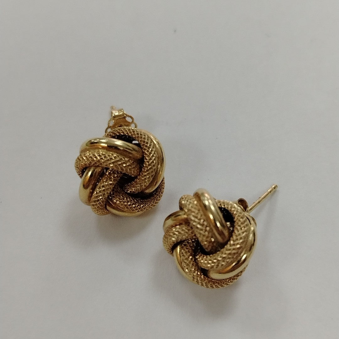 BROQUELES PAR ORO 14 K 2 GRMS (SEMINUEVO)
